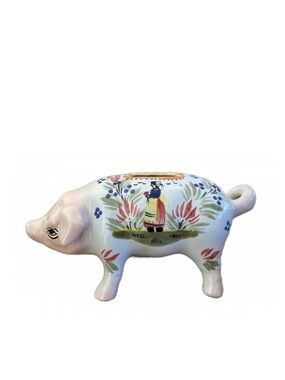 Henriot Quimper Piggy Bank